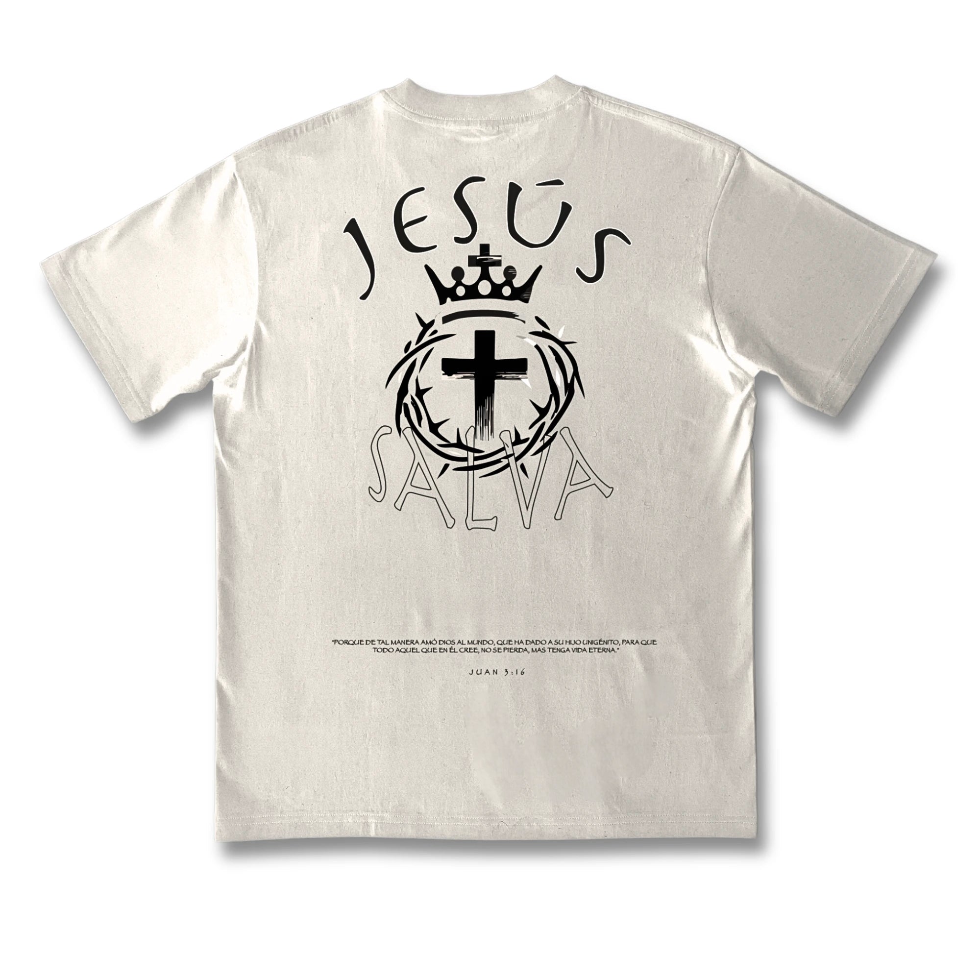 PLAYERA 'JESÚS SALVA' (HOMBRE)