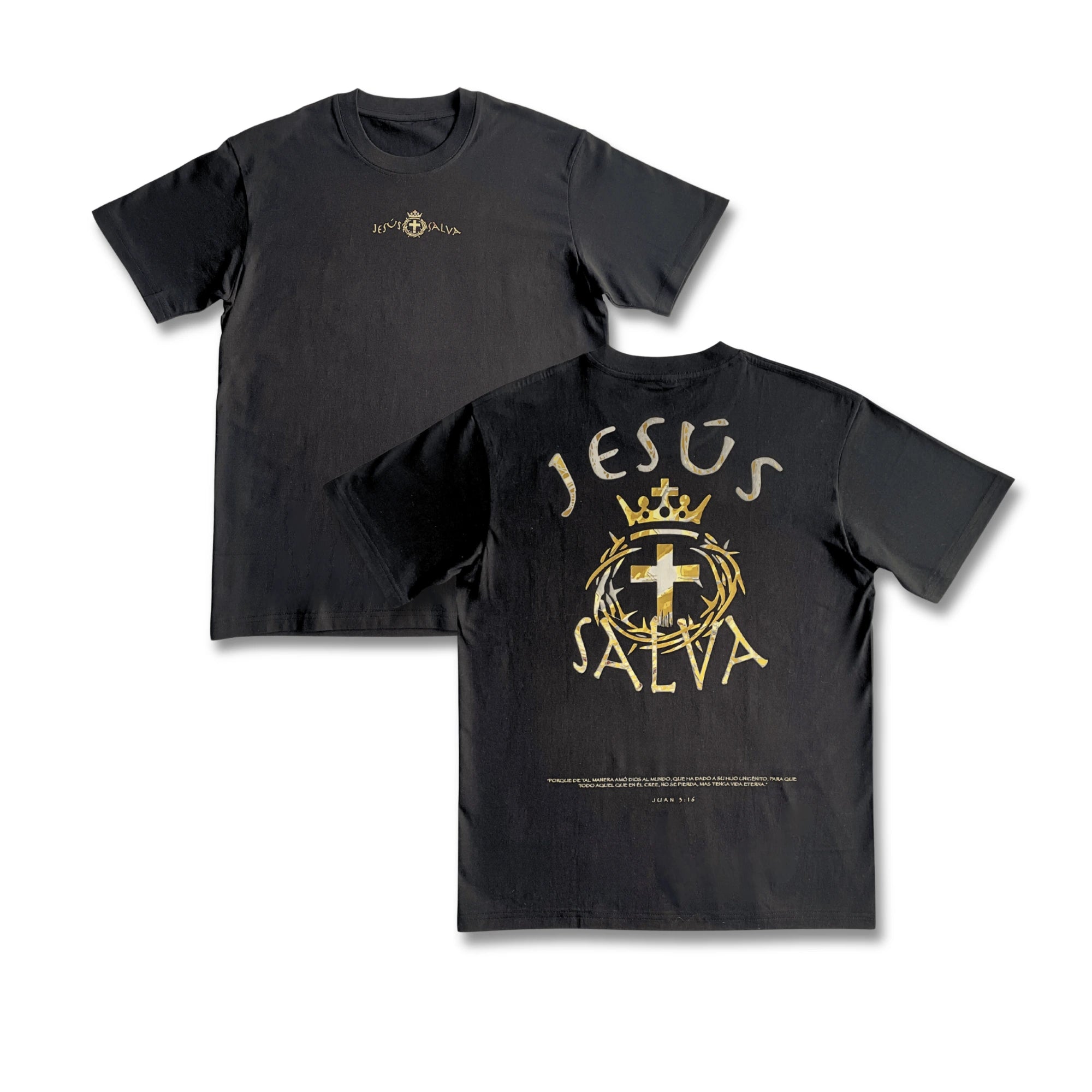 PLAYERA 'JESÚS SALVA' (HOMBRE)