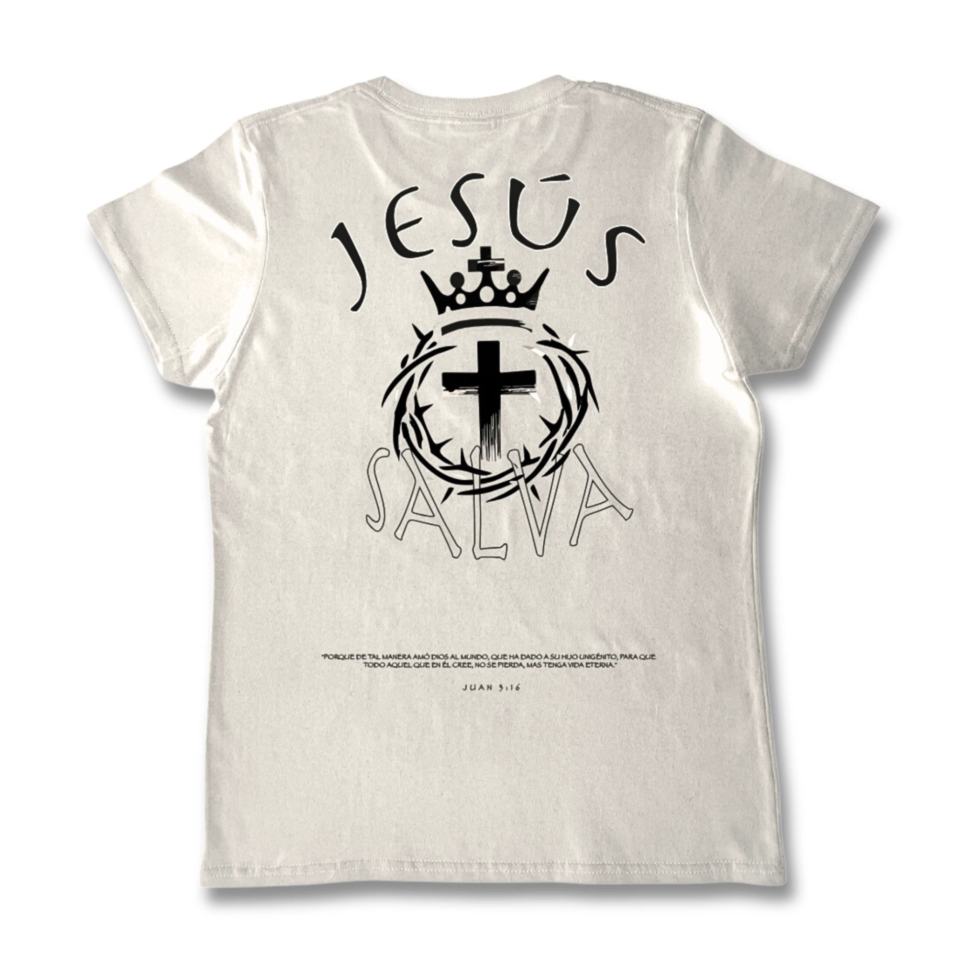 PLAYERA 'JESÚS SALVA' (MUJER)